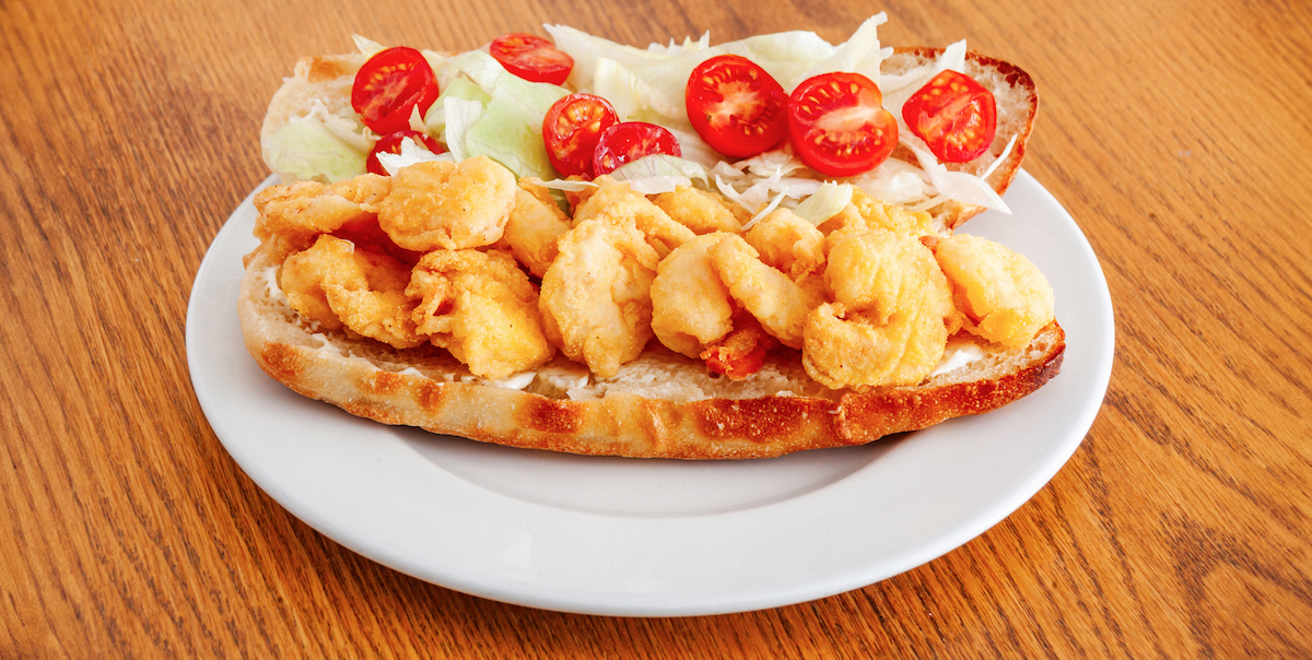 Fried Shrimp Po' Boy